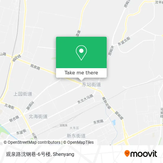 观泉路沈钢巷-6号楼 map