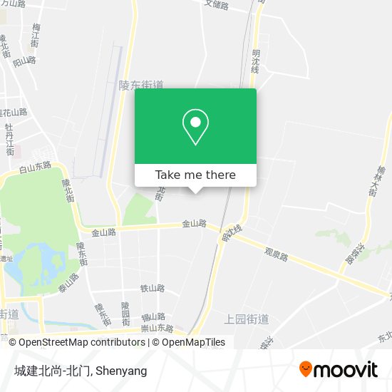 城建北尚-北门 map