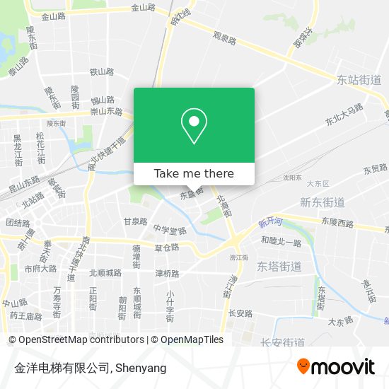 金洋电梯有限公司 map