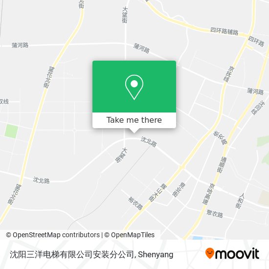 沈阳三洋电梯有限公司安装分公司 map