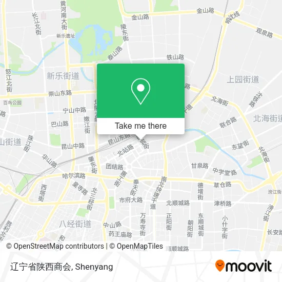 辽宁省陕西商会 map