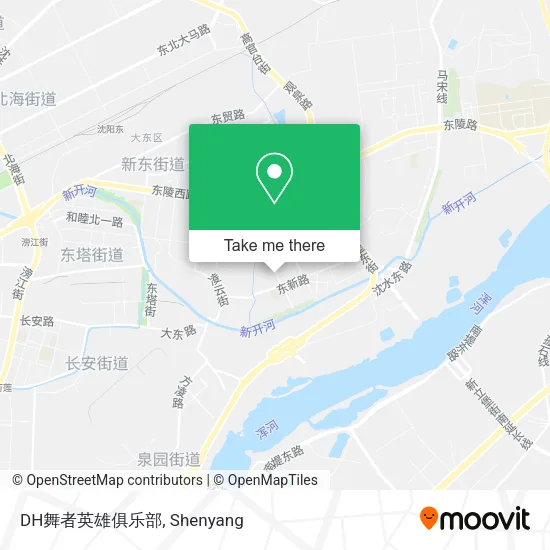 DH舞者英雄俱乐部 map