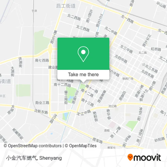 小金汽车燃气 map