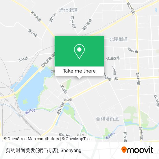 剪约时尚美发(贺江街店) map