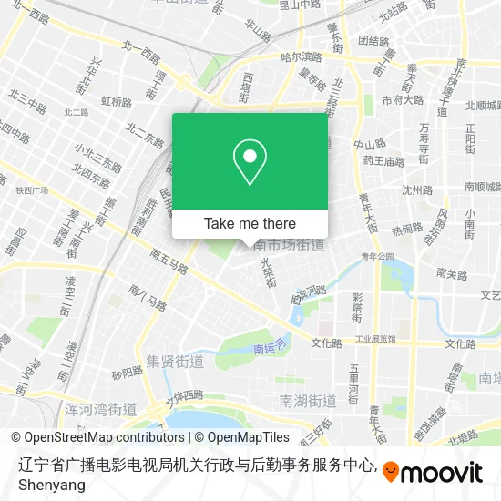 辽宁省广播电影电视局机关行政与后勤事务服务中心 map