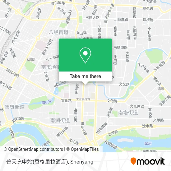 普天充电站(香格里拉酒店) map