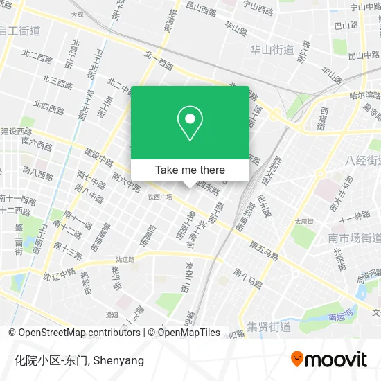 化院小区-东门 map