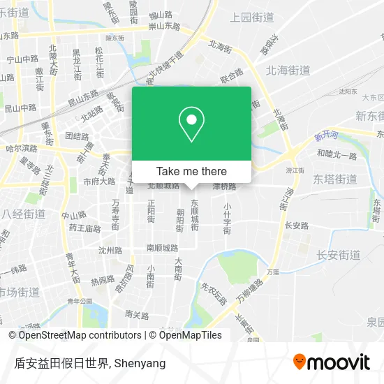 盾安益田假日世界 map