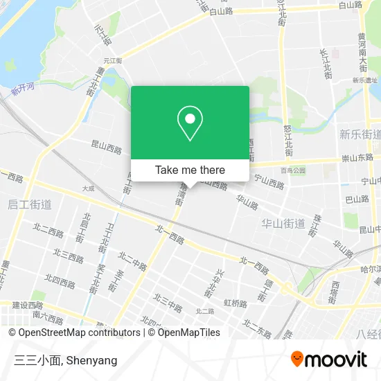 三三小面 map