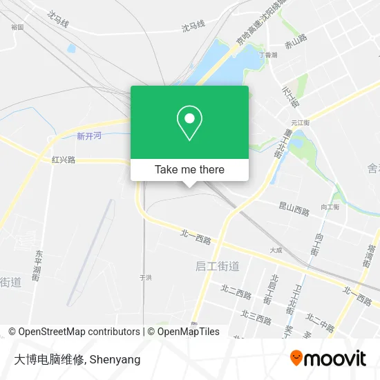 大博电脑维修 map