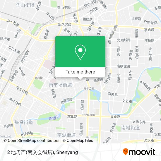 金地房产(南文会街店) map