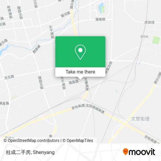 桂成二手房 map