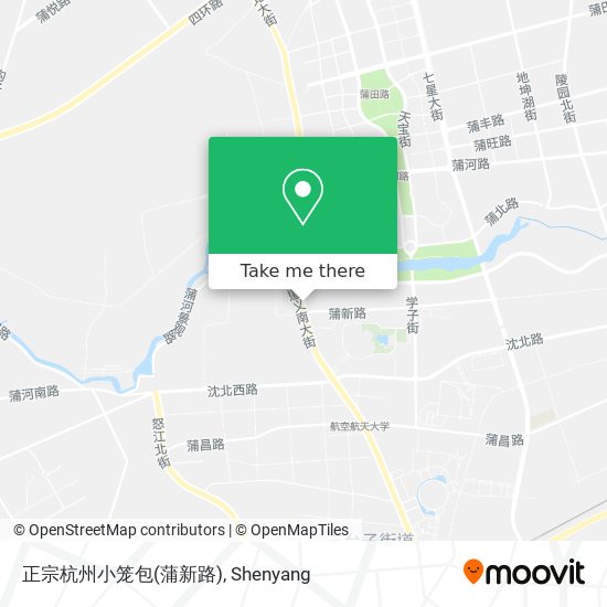 正宗杭州小笼包(蒲新路) map