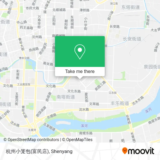 杭州小笼包(富民店) map