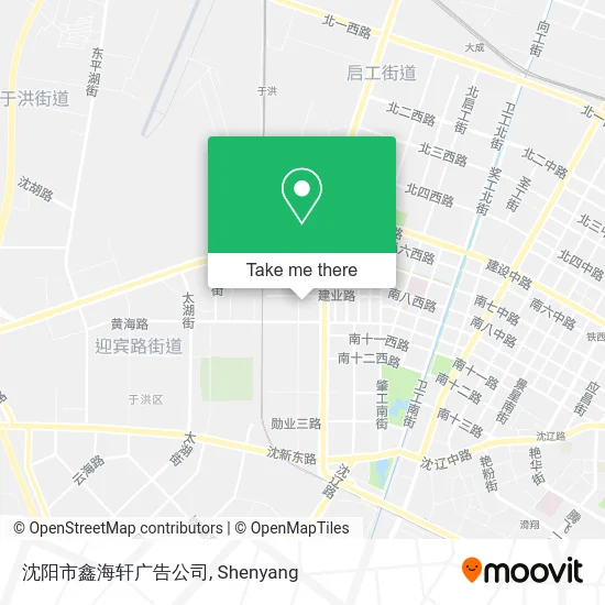 沈阳市鑫海轩广告公司 map