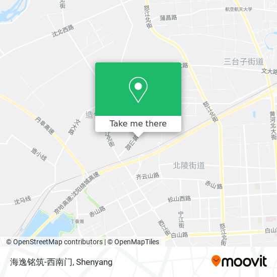 海逸铭筑-西南门 map