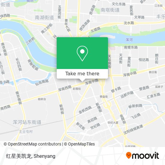 红星美凯龙 map