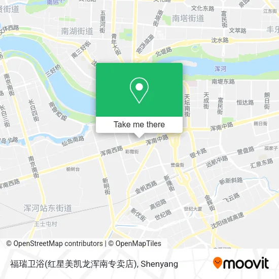 福瑞卫浴(红星美凯龙浑南专卖店) map