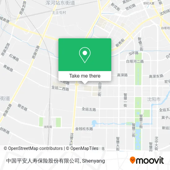 中国平安人寿保险股份有限公司 map