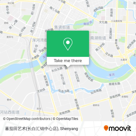 蕃茄田艺术(长白汇锦中心店) map