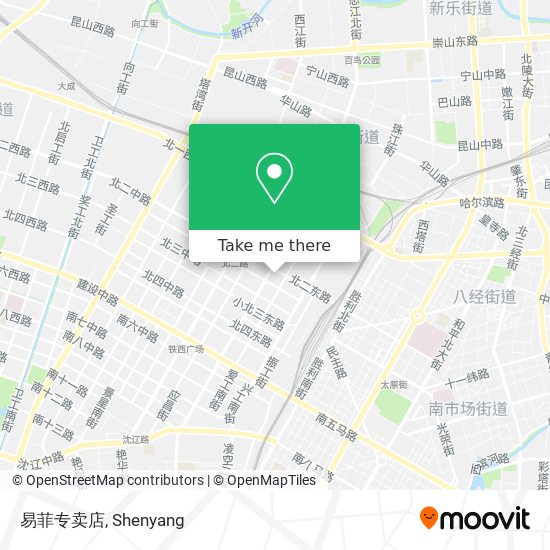 易菲专卖店 map