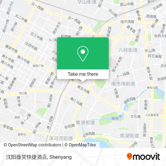 沈阳薇笑快捷酒店 map