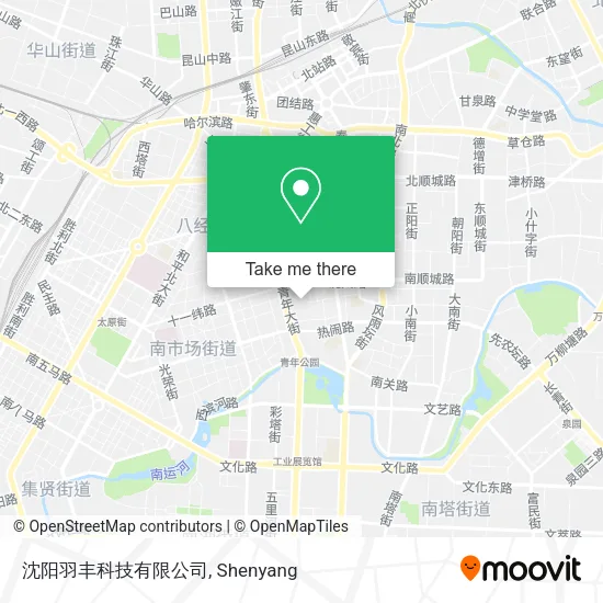 沈阳羽丰科技有限公司 map