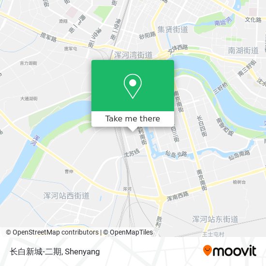 长白新城-二期 map