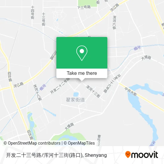 开发二十三号路/浑河十三街(路口) map