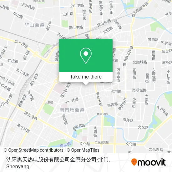 沈阳惠天热电股份有限公司金廊分公司-北门 map