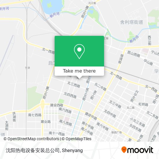 沈阳热电设备安装总公司 map