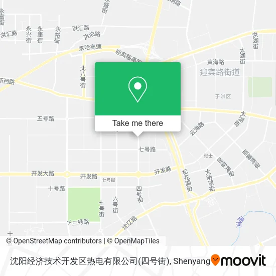 沈阳经济技术开发区热电有限公司(四号街) map