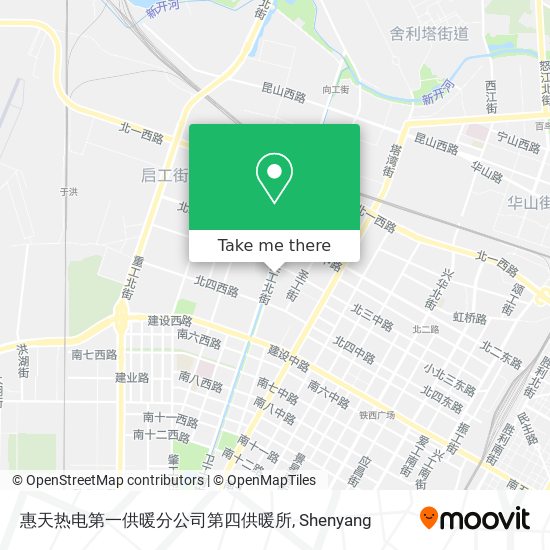 惠天热电第一供暖分公司第四供暖所 map