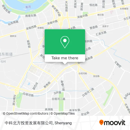 中科北方投资发展有限公司 map