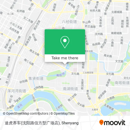 途虎养车(沈阳路信方型广场店) map