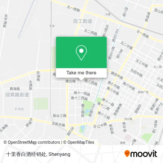 十里香白酒经销处 map