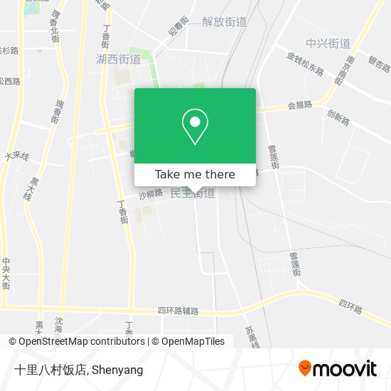 十里八村饭店 map