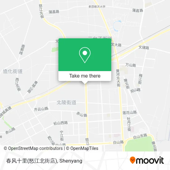 春风十里(怒江北街店) map