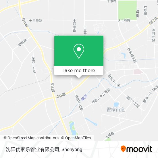 沈阳优家乐管业有限公司 map