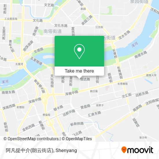 阿凡提中介(朗云街店) map