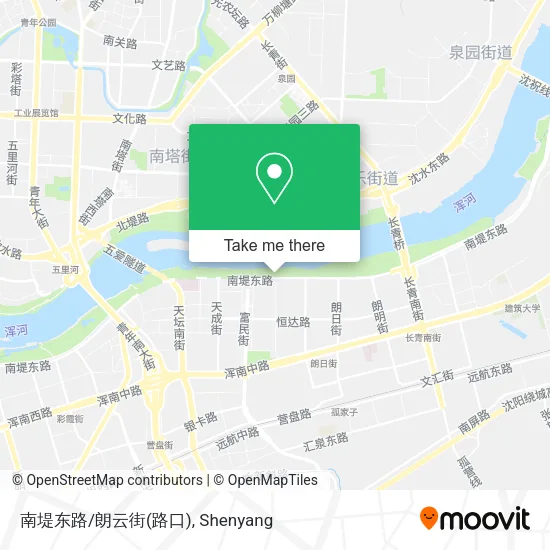 南堤东路/朗云街(路口) map