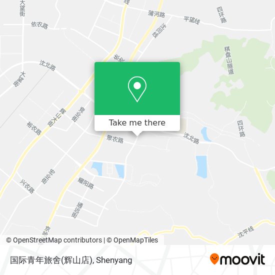 国际青年旅舍(辉山店) map