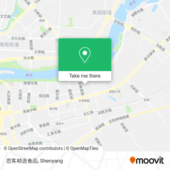思客精选食品 map