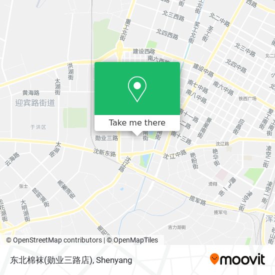 东北棉袜(勋业三路店) map