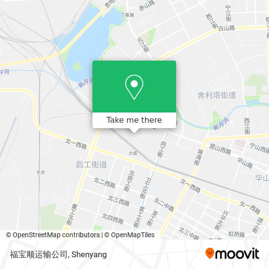 福宝顺运输公司 map