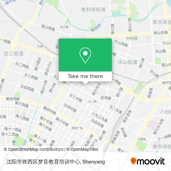沈阳市铁西区梦音教育培训中心 map