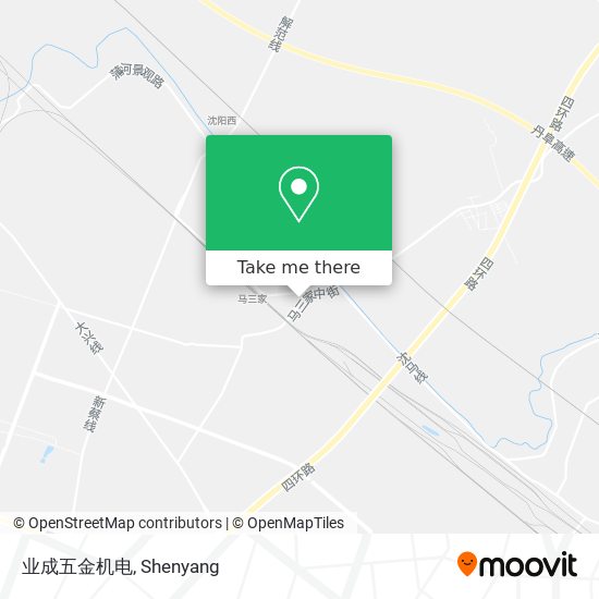 业成五金机电 map