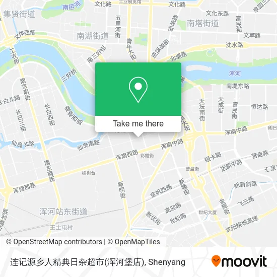 连记源乡人精典日杂超市(浑河堡店) map