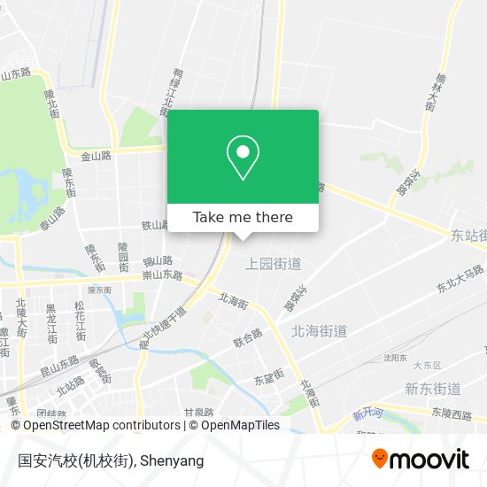 国安汽校(机校街) map