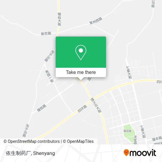 依生制药厂 map